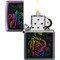 Zippo 2022N Zippo Supplement, Rainbow Skull, Iridescent ZIP-48192 - alternate 3